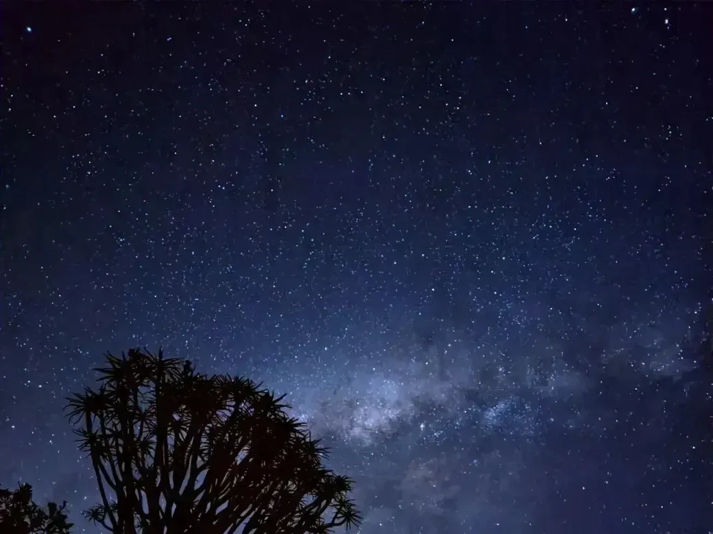 纳米比亚星空夜拍氛围